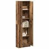 vidaXL Wardrobe with Shelf Old Wood 55 x 25 x 189 cm Engineered Wood
