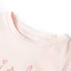 Kids' T-shirt with Ruffle Sleeves Soft Pink 92