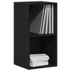 vidaXL LP Storage Box Black Oak 71x34x36 cm Engineered Wood