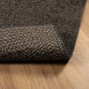vidaXL Rug ZIZUR Anthracite 80x250 cm Jute Look Indoor and Outdoor