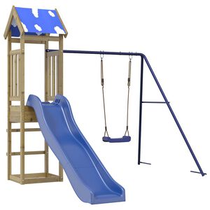 vidaXL Outdoor Playset Impregnated Wood Pine