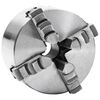 vidaXL 4 Jaw Self-Centering Lathe Chuck 100 mm Steel