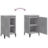vidaXL Bedside Cabinets 2 pcs Concrete Grey 40x35x70 cm Engineered Wood