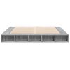 vidaXL Bed Frame without Mattress Grey Sonoma 200x200 cm
