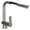 SCH&Uuml;TTE Sink Mixer with Pull-out Spray LONDON Low Pressure Stainless Steel Look