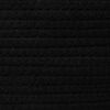 vidaXL Storage Basket Black and White Ø49x65 cm Cotton