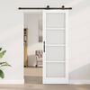 vidaXL Sliding Door ORKDAL White 73.5 x 211 cm