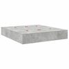 vidaXL Storage Bed Frame Concrete Grey 180 x 200 cm Engineered Wood