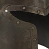 vidaXL Medieval Knight Helmet Antique Replica LARP Silver Steel