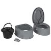 Bo-Camp Portable Toilet 7 L Grey