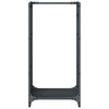 vidaXL Firewood Rack Anthracite 40x30x80 cm Cold-rolled steel