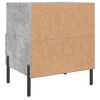 vidaXL Bedside Cabinets 2 pcs Concrete Grey 40x35x47.5 cm Engineered Wood