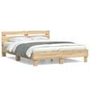 vidaXL Bed Frame without Mattress Sonoma Oak 150x200 cm