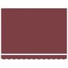 vidaXL Manual Retractable Awning Burgundy 300x250 cm