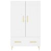 vidaXL Highboard White 69.5x31x115 cm Engineered Wood