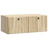 vidaXL Wall-Mounted TV Cabinet Sonoma Oak 78.5 x 41 x 30 cm