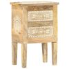 vidaXL Bedside Cabinet | Multicolour | Solid mango wood | Small | Vintage