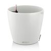 LECHUZA Planter CLASSICO Color 18 ALL-IN-ONE White