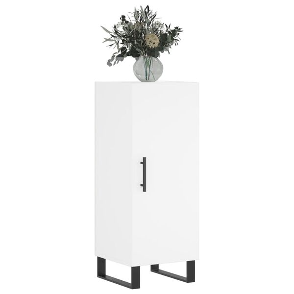 vidaXL Sideboard White 34.5x34x90 cm Engineered Wood