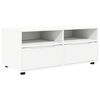 vidaXL TV Cabinet with Drawer White 100 x 48 x 43 cm Engineered Wood