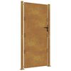 vidaXL Garden Gate 100x200 cm Corten Steel