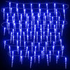 vidaXL Christmas Icicle Lights 40 pcs Blue Acrylic Remote Control