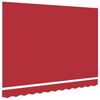 vidaXL Awning Replacement Fabric Red 300 x 250 cm Canvas