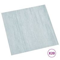 vidaXL Self-adhesive Flooring Planks 20 pcs PVC 1.86 m² Green