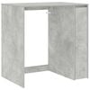 vidaXL Wash Machine Cabinet with Storage Concrete gray 87 x 60 x 89 cm