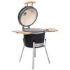 Kamado Barbecue Grill Smoker Ceramic 33 cm