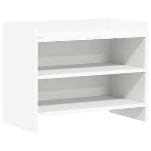 vidaXL TV Cabinet 60 x 33 x 47 cm White Engineered Wood