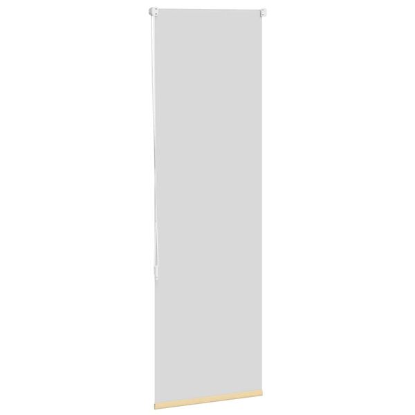 vidaXL Roller Blind Blackout Beige 60x130 cm Fabric Width 55.7 cm Polyester