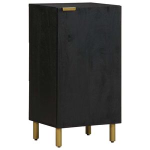 vidaXL Sideboard Black 40x33x75 cm Engineered Wood
