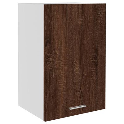 vidaXL Hanging Cabinet Brown Oak 39.5x31x60 cm Engineered Wood