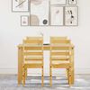 vidaXL 5 Piece Dining Set Panama Solid Wood Pine