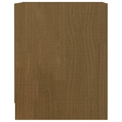 vidaXL Bedside Cabinets 2 pcs Honey Brown 35.5x33.5x41.5 cm Solid Pinewood