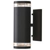 KONSTSMIDE Wall Light Modena Double Matt Black