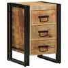 vidaXL Bedside Cabinet Brown 40 x 40 x 59 cm Solid Mango Wood
