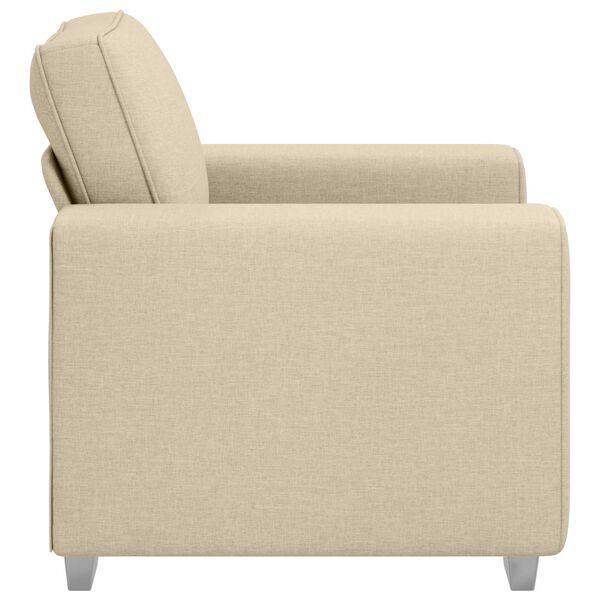 vidaXL Sofa Cream 100 x 77 x 82 cm Fabric