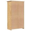 vidaXL Wardrobe BODO Honey Brown 53.5 x 99 x 173 cm Engineered Wood
