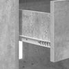 vidaXL Bedside Table Concrete Grey 40.5 x 40 x 48 cm Engineered Wood