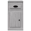 vidaXL Side Cabinet with Drawer Grey Sonoma 40x50x75 cm Engineered Wood