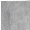 vidaXL 5 Piece TV Wall Units Concrete Grey Engineered Wood