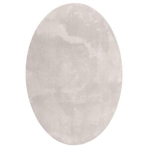 vidaXL Area Rugs Oval HUARTE Sand 120 x 170 cm 100% Polyester
