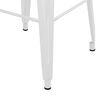 vidaXL 7 Piece Bar Set White