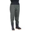 vidaXL Waist Waders with Boots Dark Green Size 40