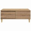 vidaXL Coffee Table Artisan Oak 90 x 50 x 35 cm Engineered Wood