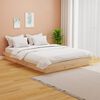vidaXL Bed Frame without Mattress Solid Wood 120x200 cm