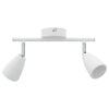 vidaXL Ceiling Spotlight White 25.5 x 8 x 15.5 cm Steel