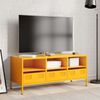 vidaXL TV Cabinet Mustard Yellow 101.5x39x43.5 cm Cold-rolled Steel